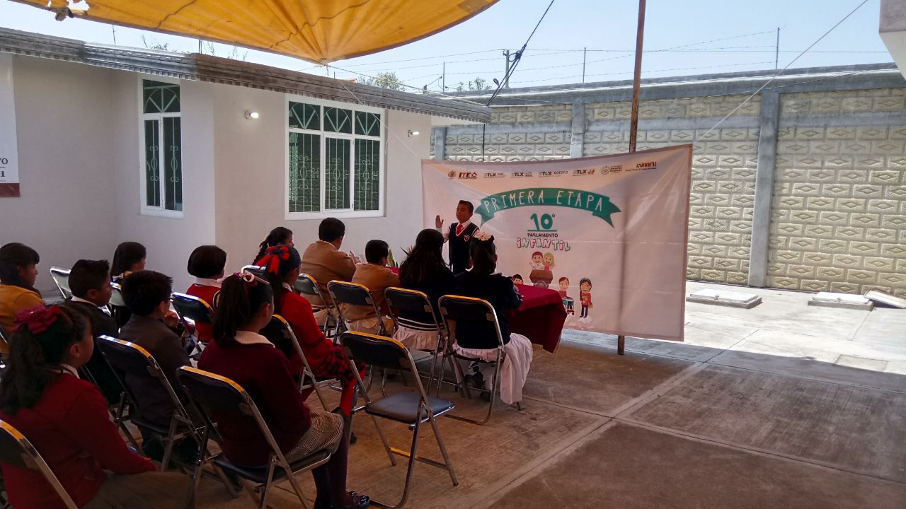 Inician trabajos del Parlamento Infantil 2018